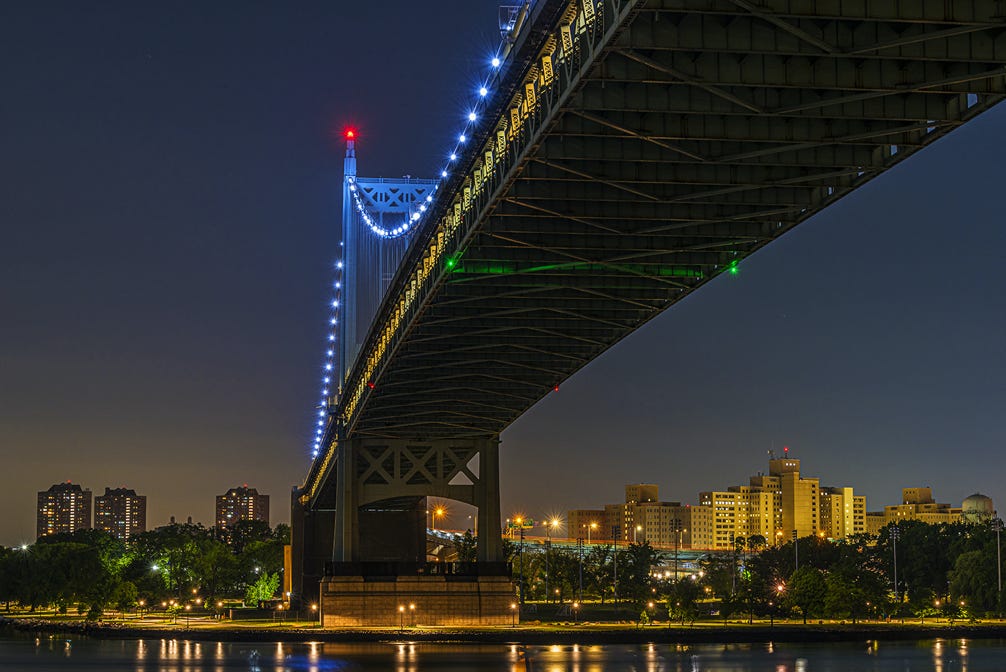 NYC Nights - Atmospheric Moments, RFK & Hellgate Bridges | Queens